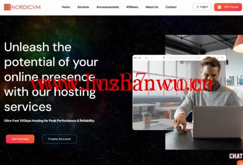 Nordicvm:欧洲vps,2核/1GB内存/25GB SSD/不限流量/10Gbps带宽,€3.84/月起,可选罗马尼亚/保加利亚/匈牙利/荷兰/挪威/英国机房
