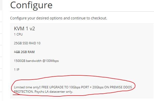 iWebFusion:$8.99/月/2GB内存/25GB SSD空间/1.5TB流量/10Gbps端口/DDOS/KVM/洛杉矶Psychz等