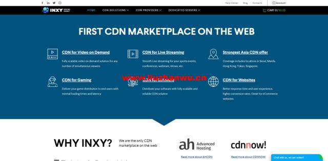 inxy.hosting:周年庆,新客户,CDN服务器5折,独立服务器,7折优惠
