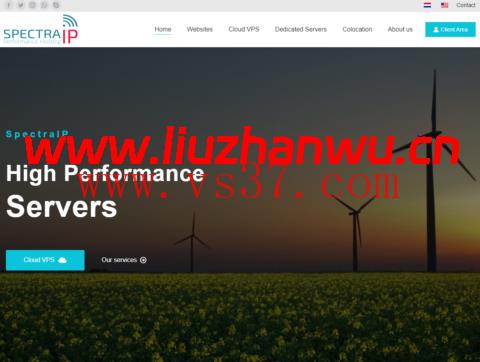 SpectraIP：荷兰vps，AMD EPYC@2核/6GB/120GB NVMe/10TB@2Gbps带宽，€3.89/月